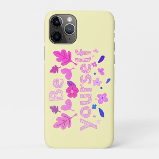 Wees jezelf Motivatie zin Case-Mate iPhone Case (Achterkant)