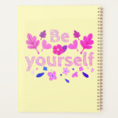 Wees jezelf Motivatie zin Planner (Achterkant)