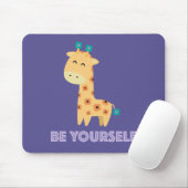Wees jezelf Mousepad Muismat (Met muis)
