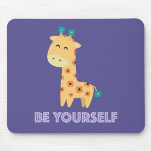Wees jezelf Mousepad Muismat