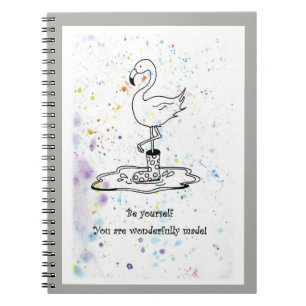 'Wees jezelf'-notebook Notitieboek