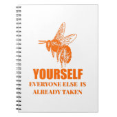 Wees jezelf notitieboek (Voorkant)