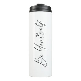 Wees jezelf op maat gepersonaliseerde Tumbler Mokk Thermosbeker