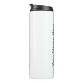 Wees jezelf op maat gepersonaliseerde Tumbler Mokk Thermosbeker (Geroteerd rechts)