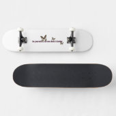 Wees jezelf persoonlijk skateboard (Horizontaal)