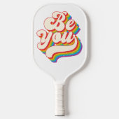 Wees jezelf! pickleball racket (Voorkant)