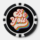 Wees jezelf! Poker Chips (Voorkant)