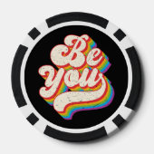 Wees jezelf! Poker Chips (Achterkant)