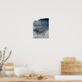 Wees jezelf Poster (Keuken)