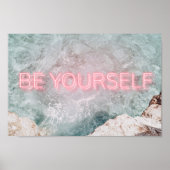 Wees jezelf poster (Voorkant)