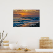 Wees jezelf Poster met Emerson Quote (Keuken)