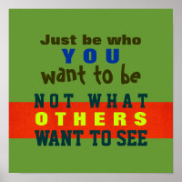 WEES JEZELF ~ Poster / Print #32