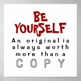 WEES JEZELF ~ Poster / Print #435