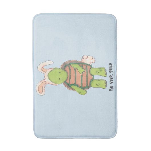 Wees jezelf schilder badmat (Voorkant Verticaal)