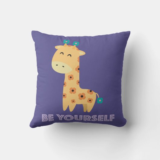 Wees jezelf Sierkussen (Achterkant)