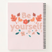 Wees jezelf spiraalvormig Notitieboek (Achterkant)