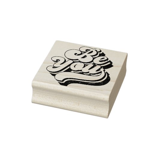 Wees jezelf! Stamp Rubberstempel (Stempel)