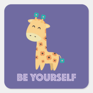 Wees jezelf Sticker