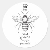 Wees jezelf Sticker (Voorkant)