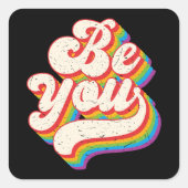 Wees jezelf! Stickers (Voorkant)