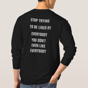 Wees jezelf t-shirt
