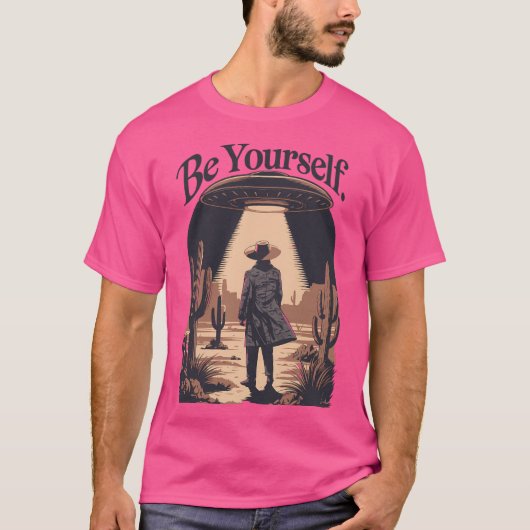 Wees jezelf t-shirt (Voorkant)