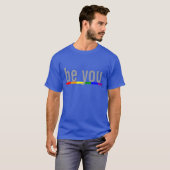 wees jezelf t-shirt (Voorkant volledig)
