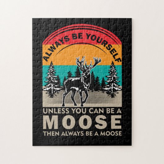 Wees jezelf, tenzij je een paard kunt zijn en dan legpuzzel (Verticaal)