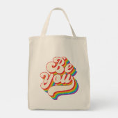 Wees jezelf! Tote bag (Achterkant)