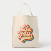 Wees jezelf! Tote bag (Voorkant)