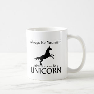 Wees jezelf Unicorn Koffiemok