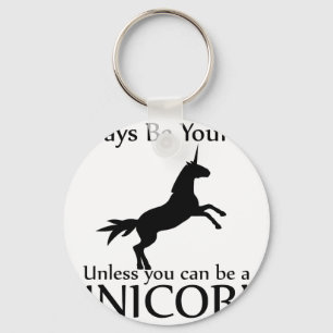 Wees jezelf Unicorn Sleutelhanger