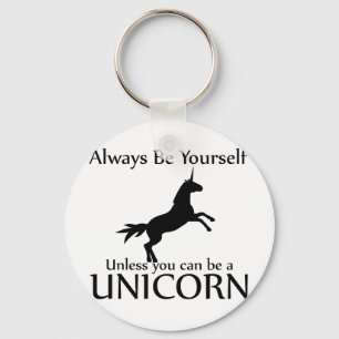 Wees jezelf Unicorn Sleutelhanger