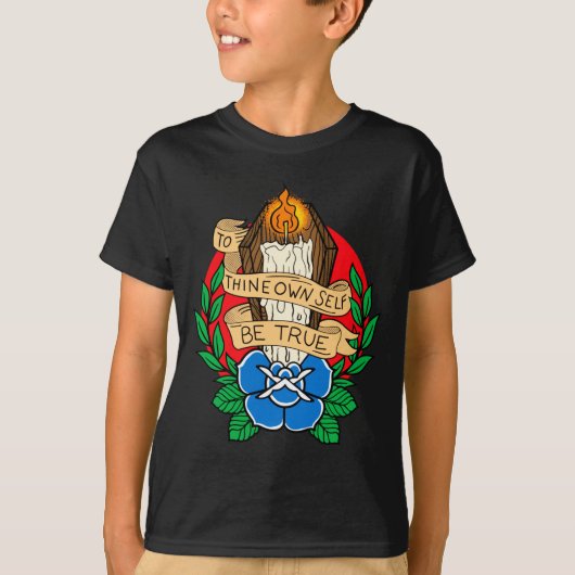 Wees jezelf verslaafde verslaving herstel t-shirt (Voorkant)