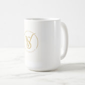 Wees Jezelf VS Monogram Logo Koffiemok (Voorkant rechts)