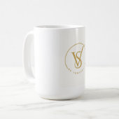 Wees Jezelf VS Monogram Logo Koffiemok (Voorkant links)
