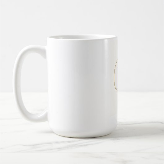 Wees Jezelf VS Monogram Logo Koffiemok (Links)