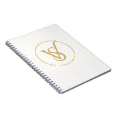 Wees Jezelf VS Monogram Logo Notitieboek (Rechterzijde)