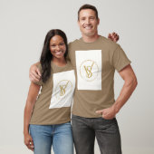 Wees Jezelf VS Monogram Logo T-shirt (Unisex)