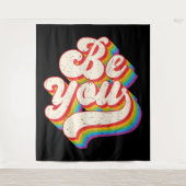 Wees jezelf! Wandkleed (Voorkant)