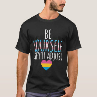 Wees jezelf, ze zullen transgender transpride aanp t-shirt