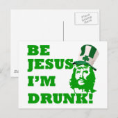 Wees Jezus ik ben drink Briefkaart (Voorkant / Achterkant)
