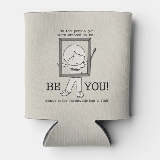 Wees jij! blikjeskoeler (Voorkant)