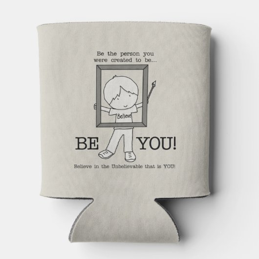 Wees jij! blikjeskoeler (Achterkant)