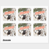 Wees jij grappige Sticker Weaving Fiber Arts (Vel)