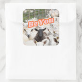 Wees jij grappige Sticker Weaving Fiber Arts (Tas)