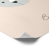 Wees jij, Koala kinder bevestiging print (Hoek)