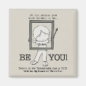 Wees jij! magneet (Voorkant)