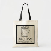 Wees jij! tote bag (Voorkant)