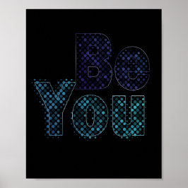 Wees Jijzelf – Inspirerende Poster met Citaat over